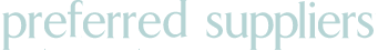 Preferred Suppliers